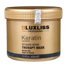 Відновлююча маска з кератином Luxliss Intensive Keratin Therapy Mask, 400 мл