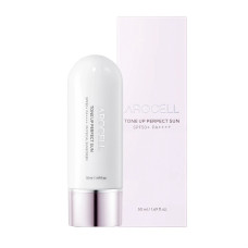 Сонцезахисний крем з ефектом освітлення тону та захистом від інфрачервоних променів Arocell Tone Up Perfect Sun SPF 50+ PA++++, 50 ml