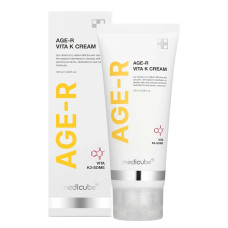 Зволожувальний антивіковий крем для обличчя та тіла з вітаміном К Medicube AGE-R Vita K Cream, 100 ml