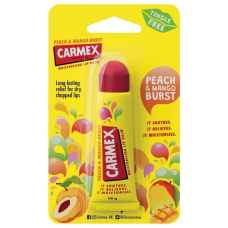 Carmex бальзам для губ зі смаком персика та манго, туба, 10 г 