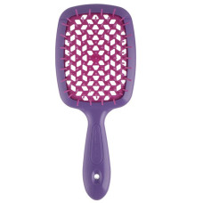 Janeke Superbrush small щітка для волосся фуксія з малиновим 
