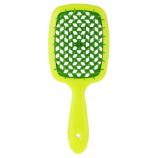 Janeke Superbrush щітка для волосся неонова-зелена 