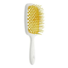 Janeke Superbrush щітка для волосся біло-жовта 
