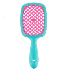 Janeke Superbrush щітка для волосся бірюза-малина