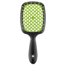 Janeke Superbrush щітка для волосся чорно-зелена