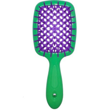 Janeke Superbrush small щітка для волосся зелена з фуксією 