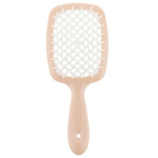 Janeke Superbrush small щітка для волосся персик-біла 