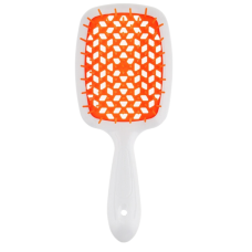 Janeke Superbrush щітка для волосся біло-помаранчева 