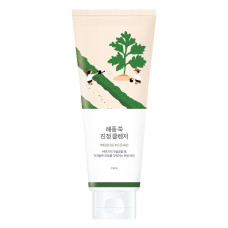 Заспокійлива очищуюча пінка з морським полином ROUND LAB Mugwort Calming Cleanser, 150 мл