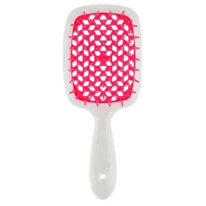 Janeke Superbrush щітка для волосся біло-малина 