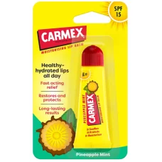 Carmex бальзам для губ зі смаком ананасу та м'яти, туба, 10 г 