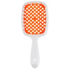 Janeke Superbrush щітка для волосся біло-помаранчева 